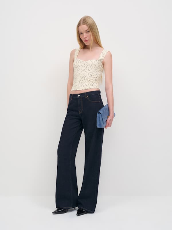 Hester Top - Salt And Pepper